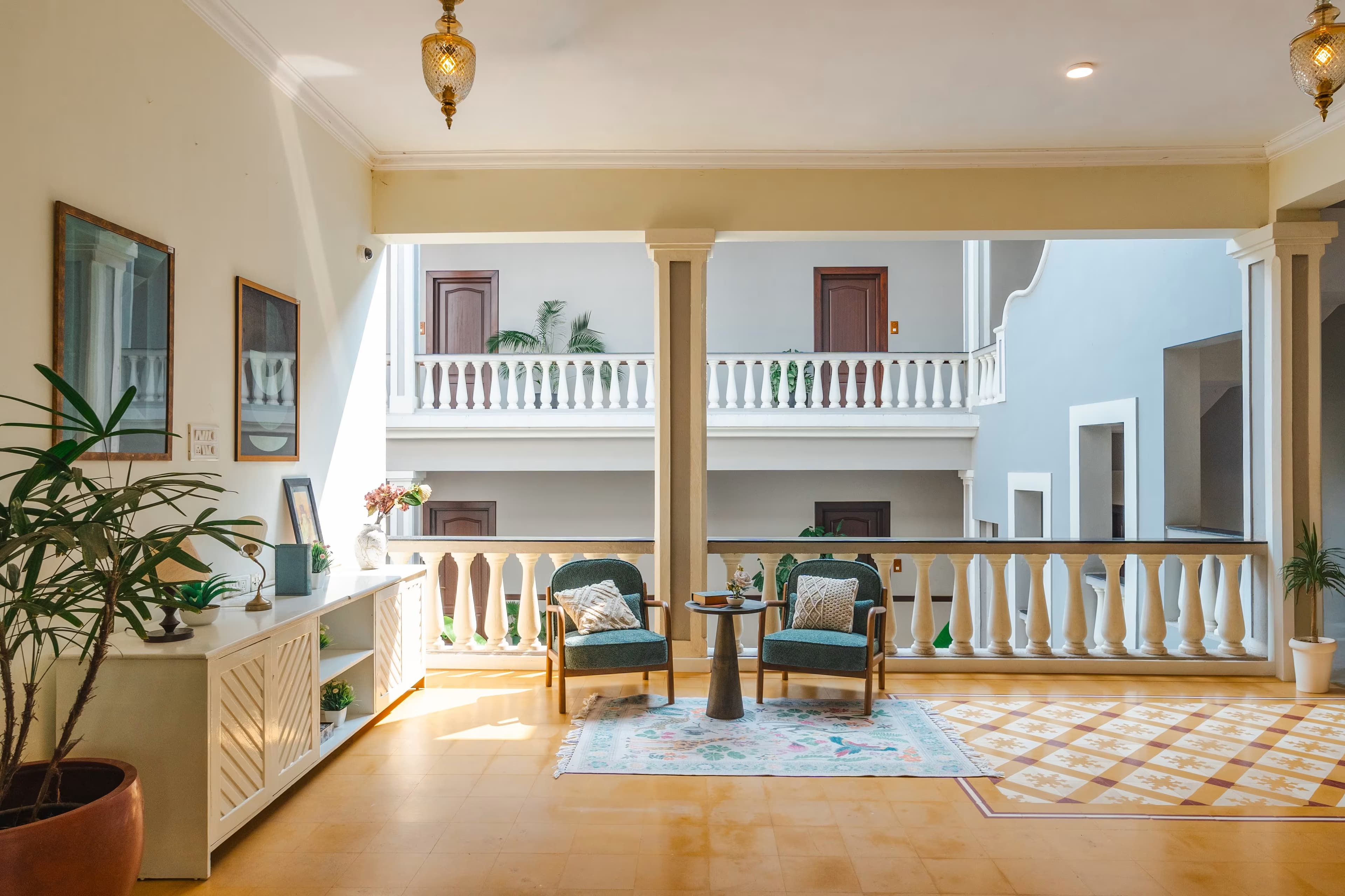 Expansive Living & Dining Areas