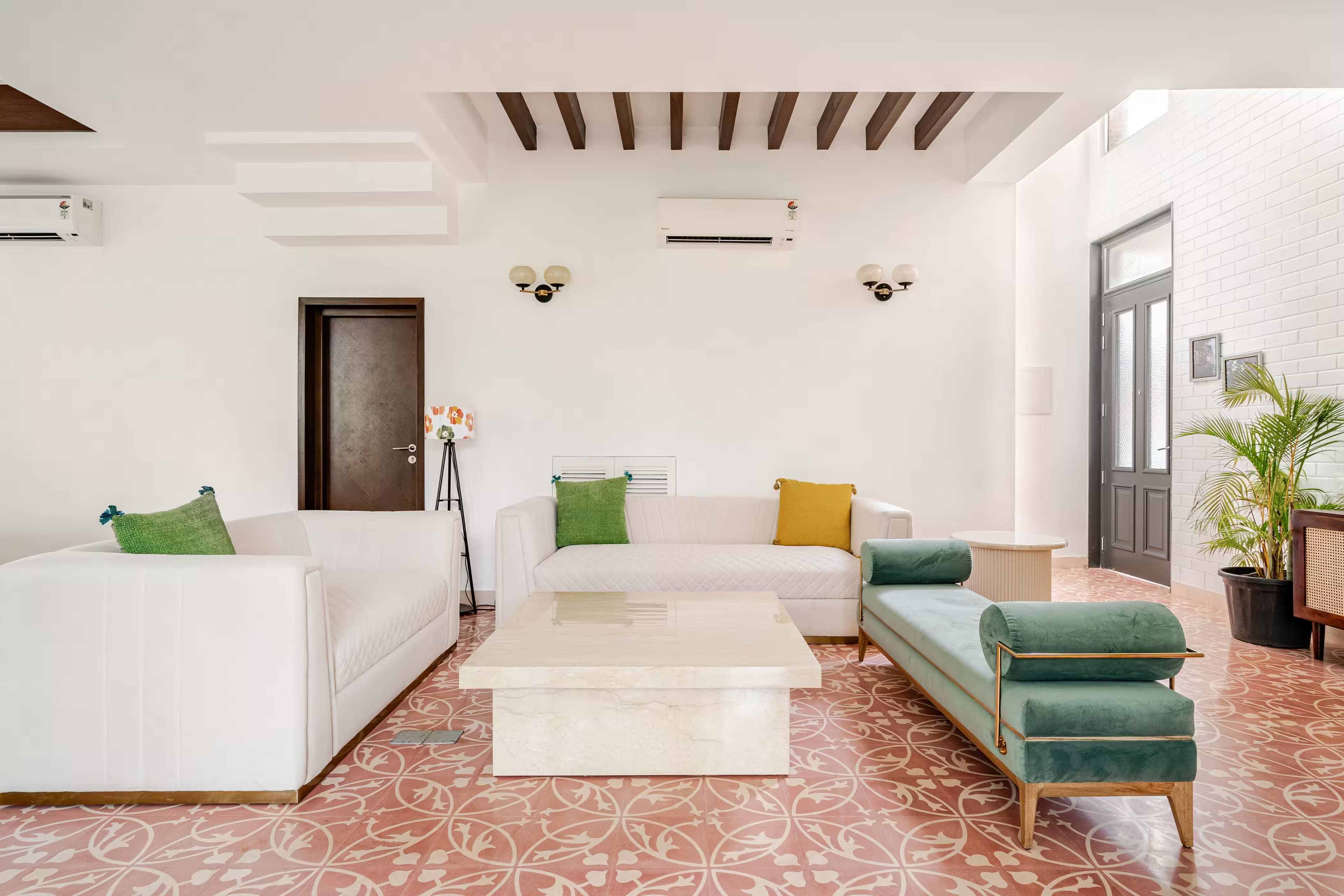 Villa 11 3 BHK villa living room in Siolim, Goa
