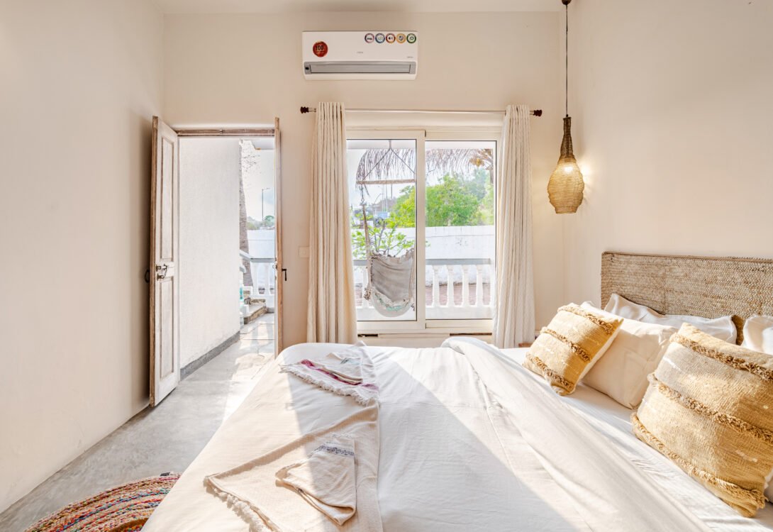 swimming pool villa in Goa Airbnb in Anjuna Goa Villa with private pool in North Goa luxury villa